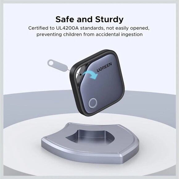 🔥UGREEN FineTrack BT Tracker Tag Smart Finder Apple Devices Compatibility NWT🔥 - Picture 8 of 9